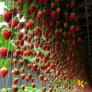 Клубника ампельная Анастасия купить по цене от 370р. в интернет-магазине «Посадика» с доставкой почтой в в Якутске и по всей России – [изображение №1].