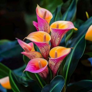 Калла Оникс купить по цене от 450р. в интернет-магазине «Посадика» с доставкой почтой в в Якутске и по всей России – [изображение №1].