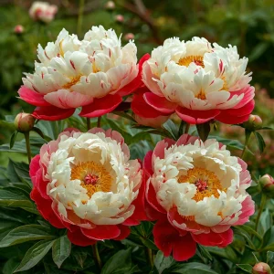 Пион Коралловый Каскад купить по цене от 490р. в интернет-магазине «Посадика» с доставкой почтой в в Якутске и по всей России – [изображение №1].