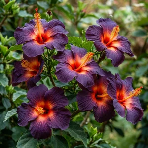 Гибискус Вивида Флэр купить по цене от 279р. в интернет-магазине «Посадика» с доставкой почтой в в Якутске и по всей России – [изображение №1].