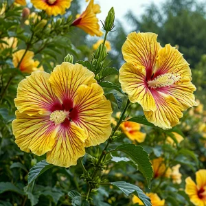 Гибискус Свит Соната купить по цене от 249р. в интернет-магазине «Посадика» с доставкой почтой в в Якутске и по всей России – [изображение №1].