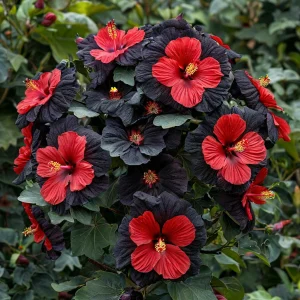 Гибискус Шиммеринг купить по цене от 720р. в интернет-магазине «Посадика» с доставкой почтой в в Якутске и по всей России – [изображение №1].