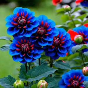 Георгин Аквамарин купить по цене от 318р. в интернет-магазине «Посадика» с доставкой почтой в в Якутске и по всей России – [изображение №1].